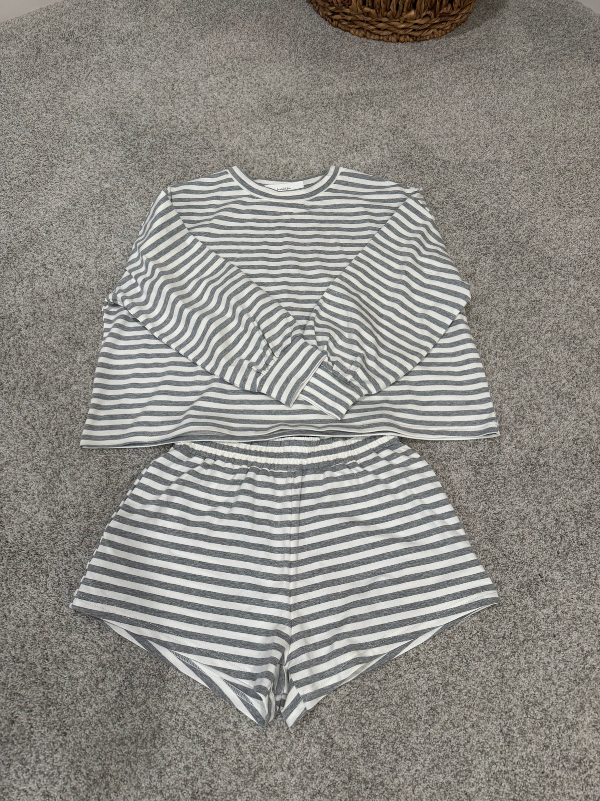 Sunny Set | Grey/White