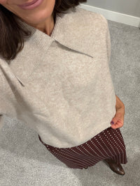 Irish Cream Sweater