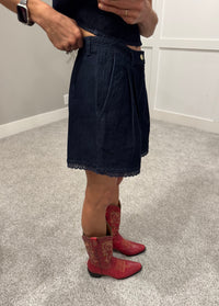 Annabel Denim Shorts | Dark Denim