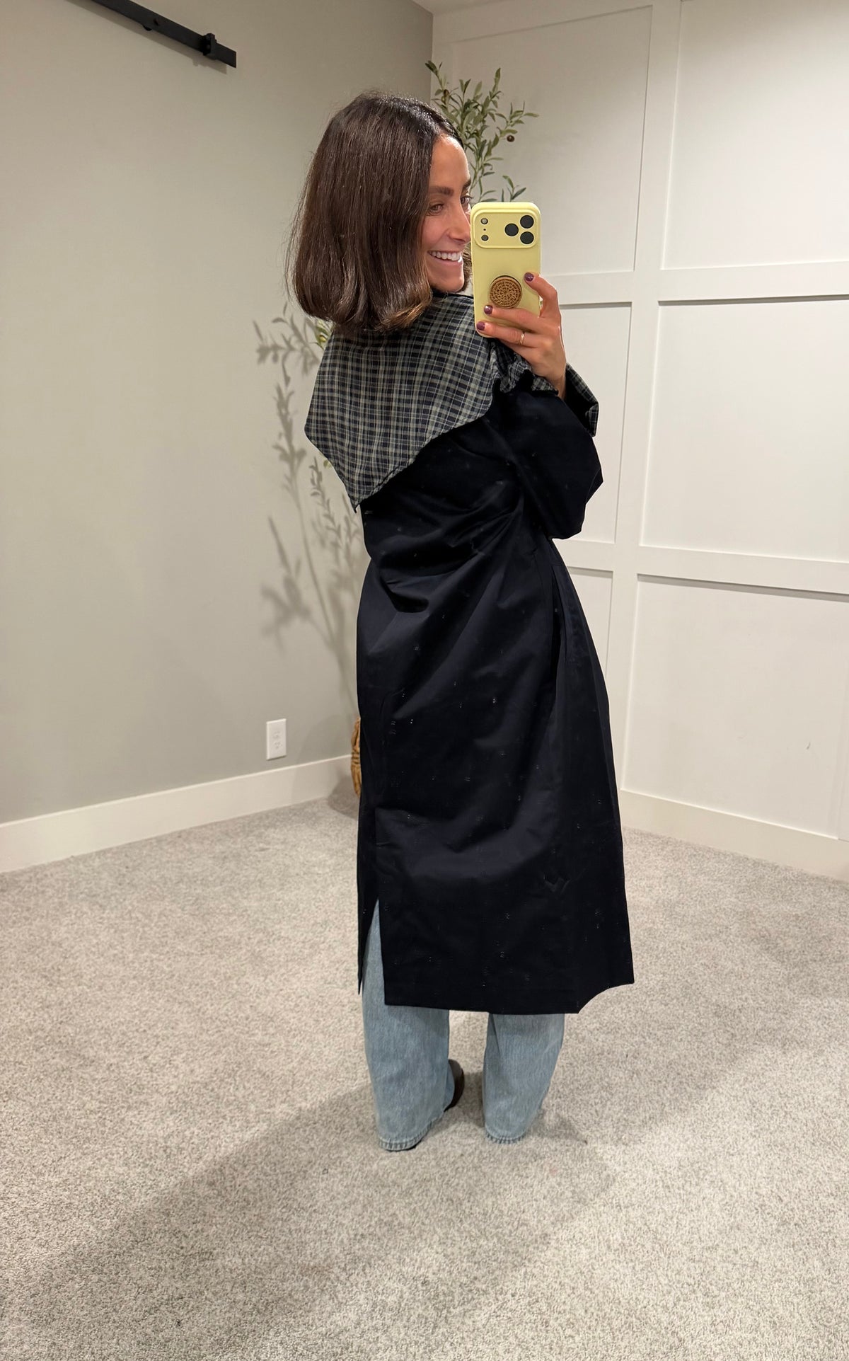 The Madeline Trench Coat | Navy