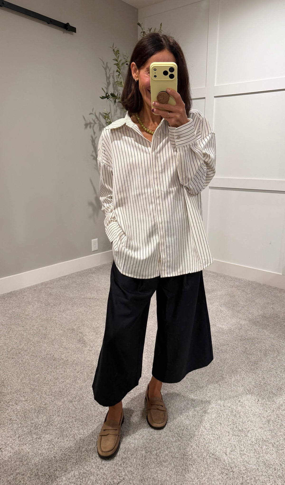 The Trouser Long Short | Charcoal