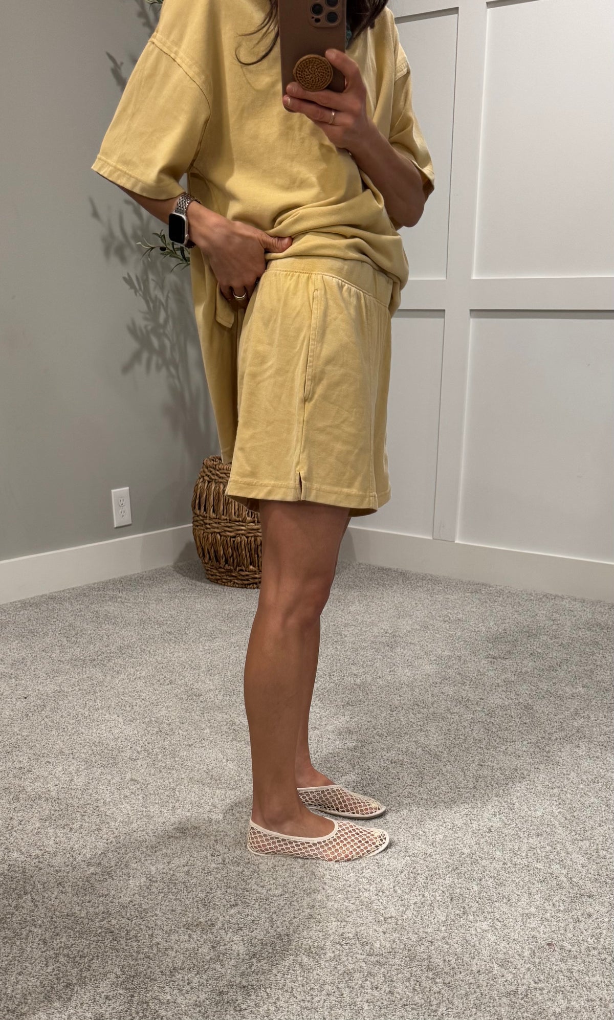 Everday Oversized Tee & Shorts SET | Dandelion