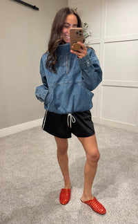 Liv Pullover Denim Jacket