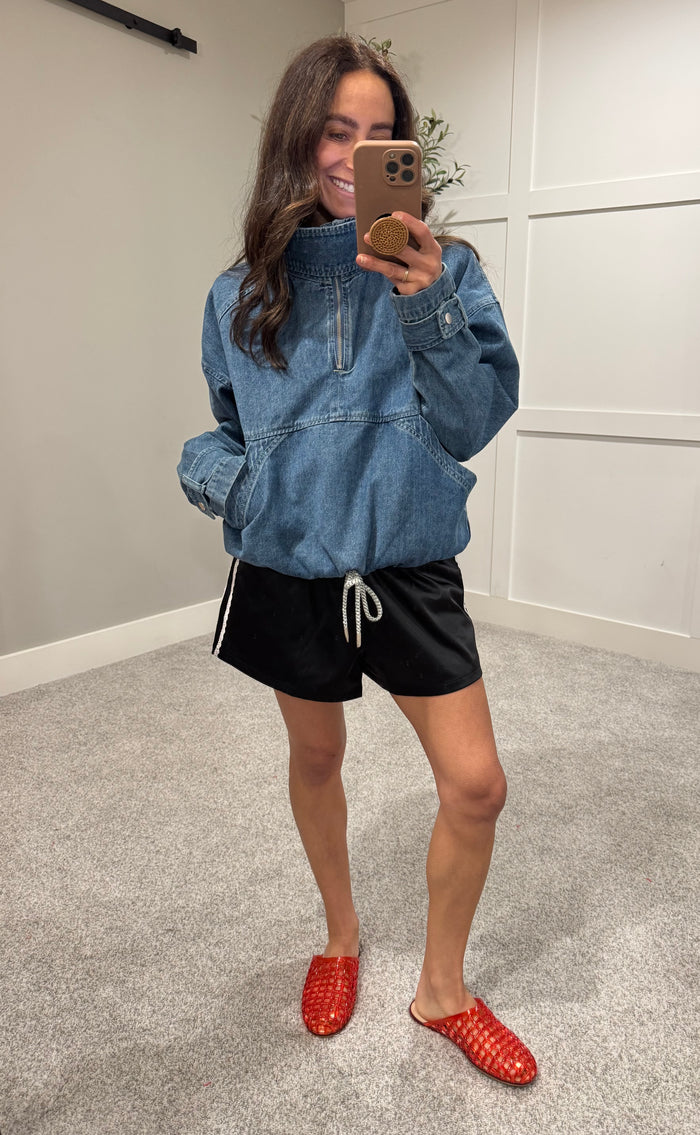 Liv Pullover Denim Jacket