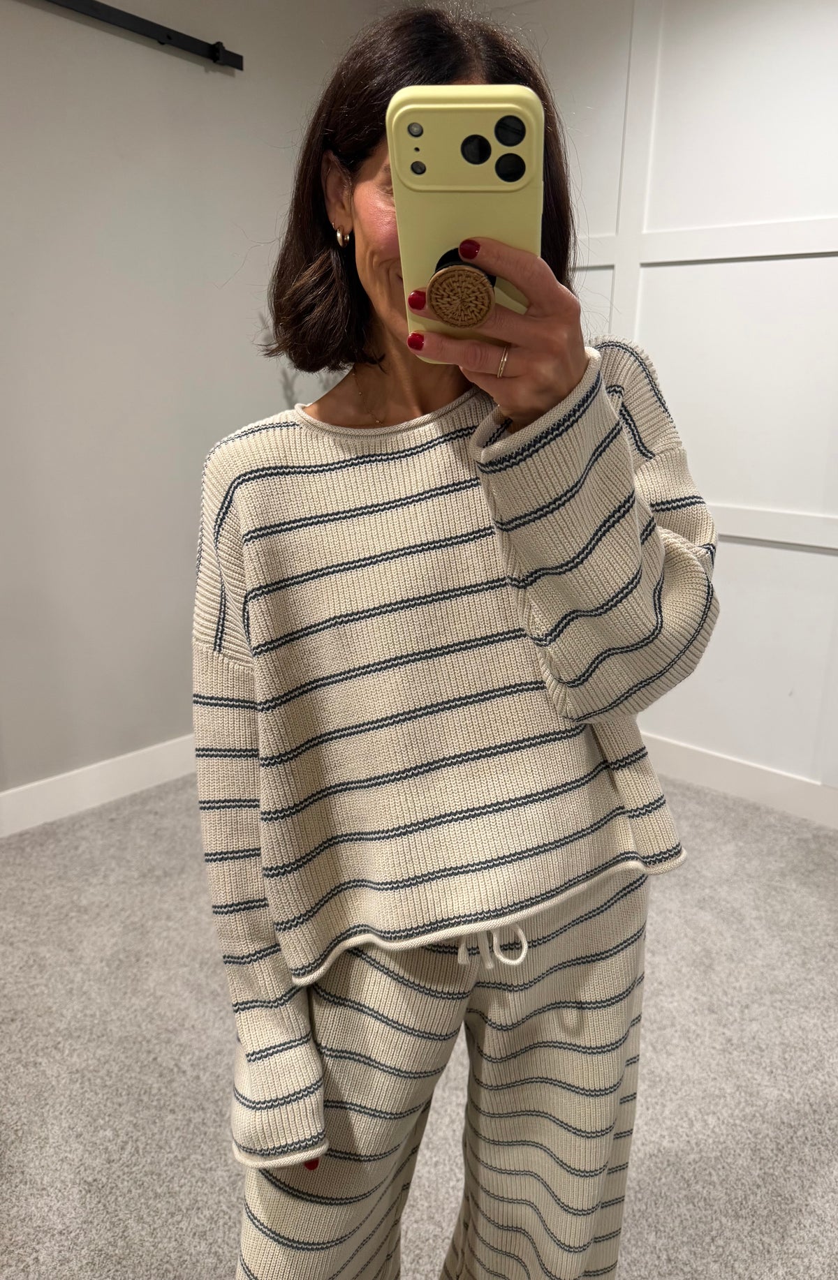 The Sunday Striped Set