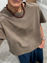 The Linen Top | Olive