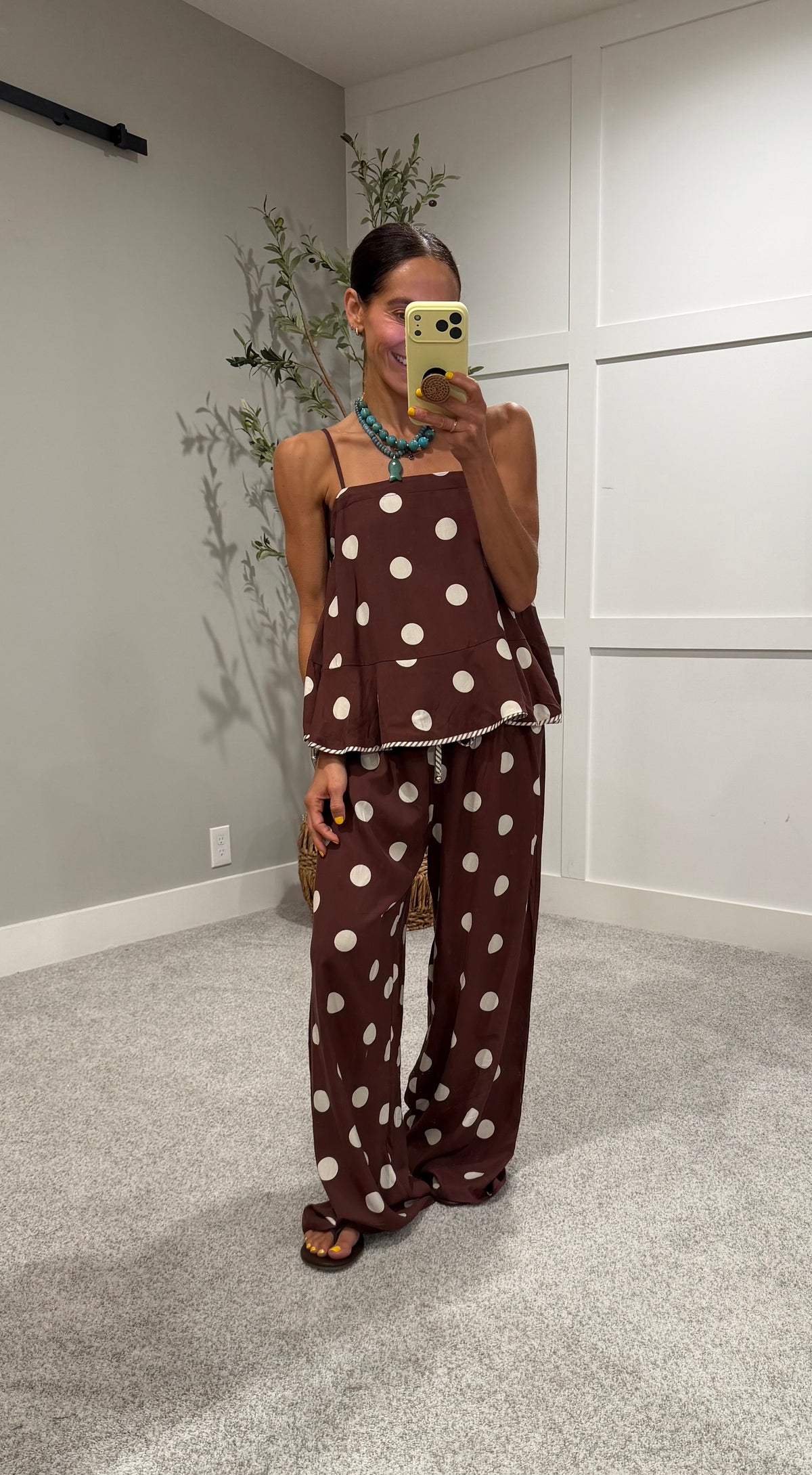 Brownie Polka Dot Set