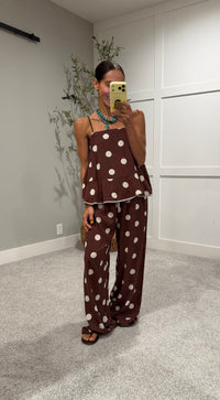Brownie Polka Dot Set