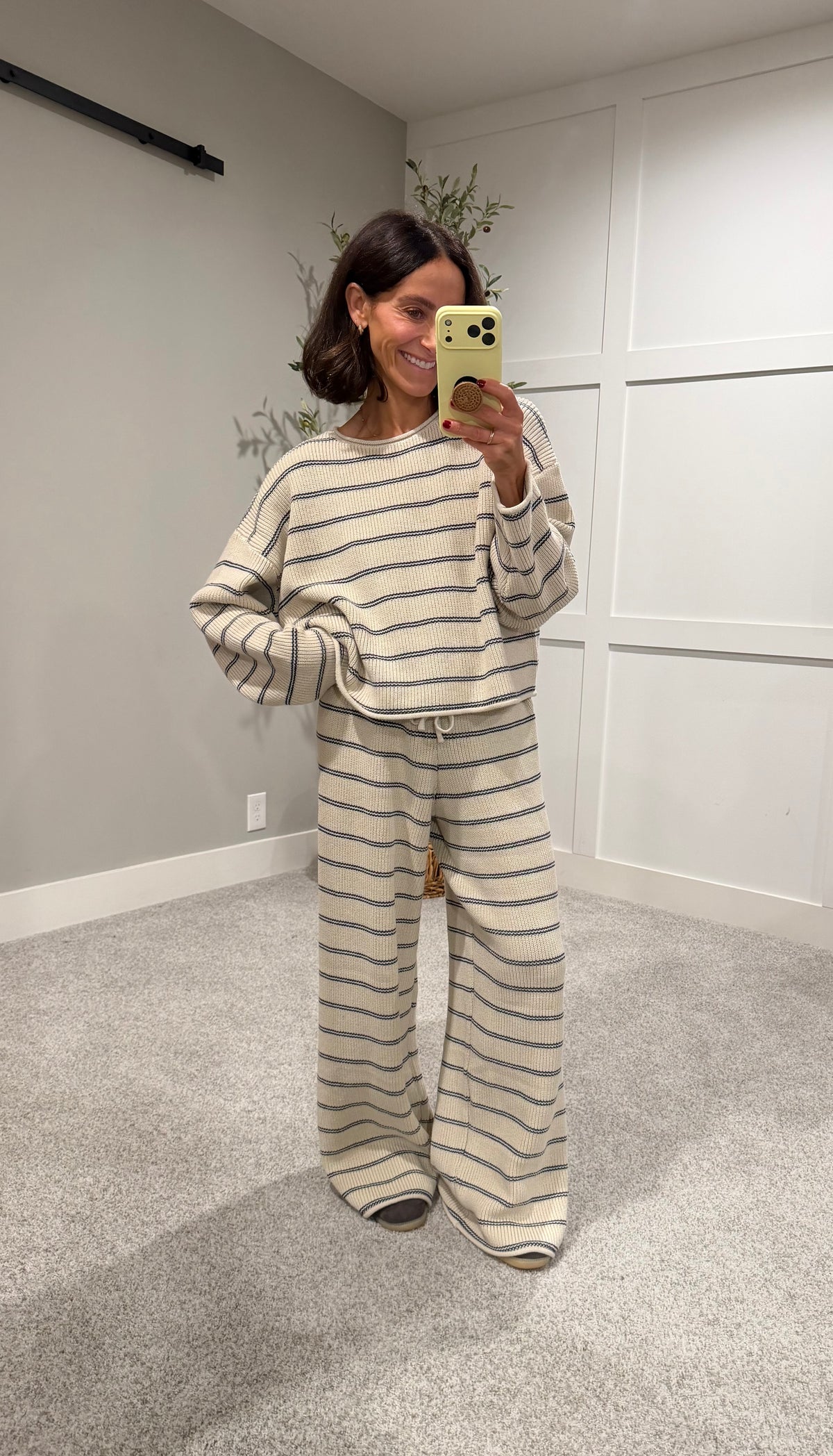 The Sunday Striped Set