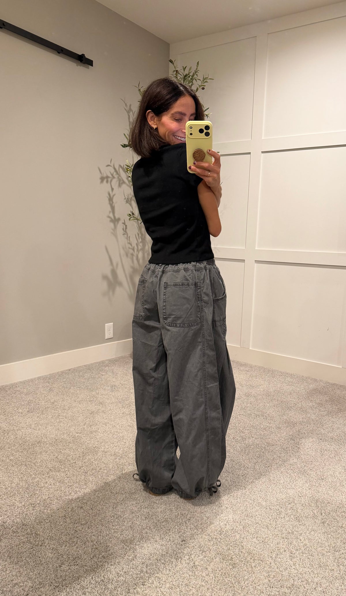 Graphite Cargo Pants