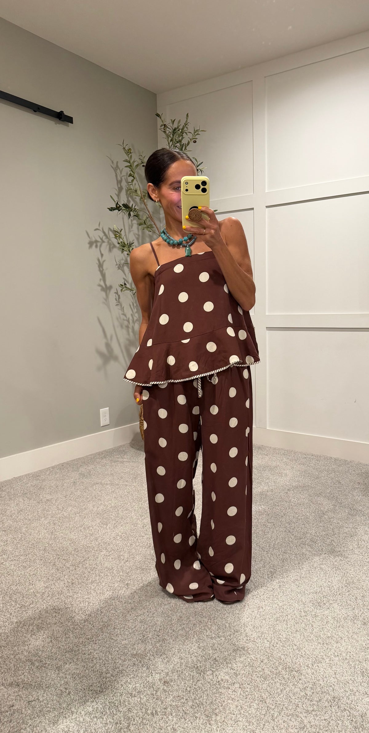 Brownie Polka Dot Set