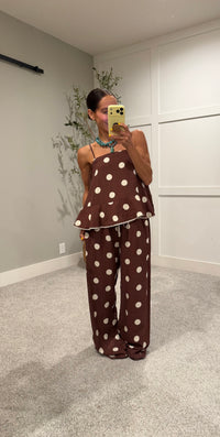 Brownie Polka Dot Set