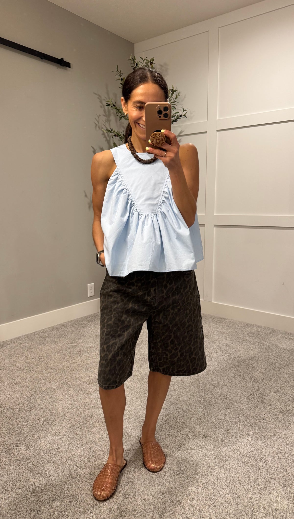 Gail Top | Light Blue