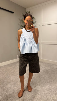 Gail Top | Light Blue