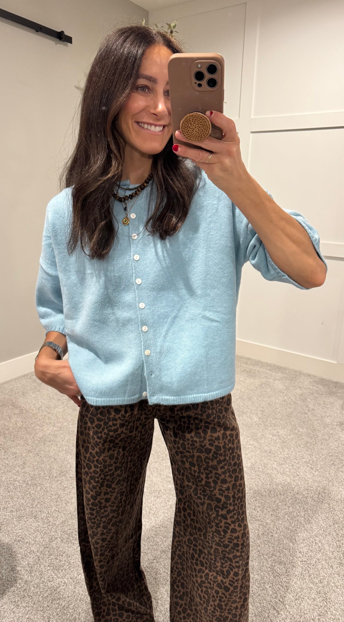 Easton Top | Baby Blue