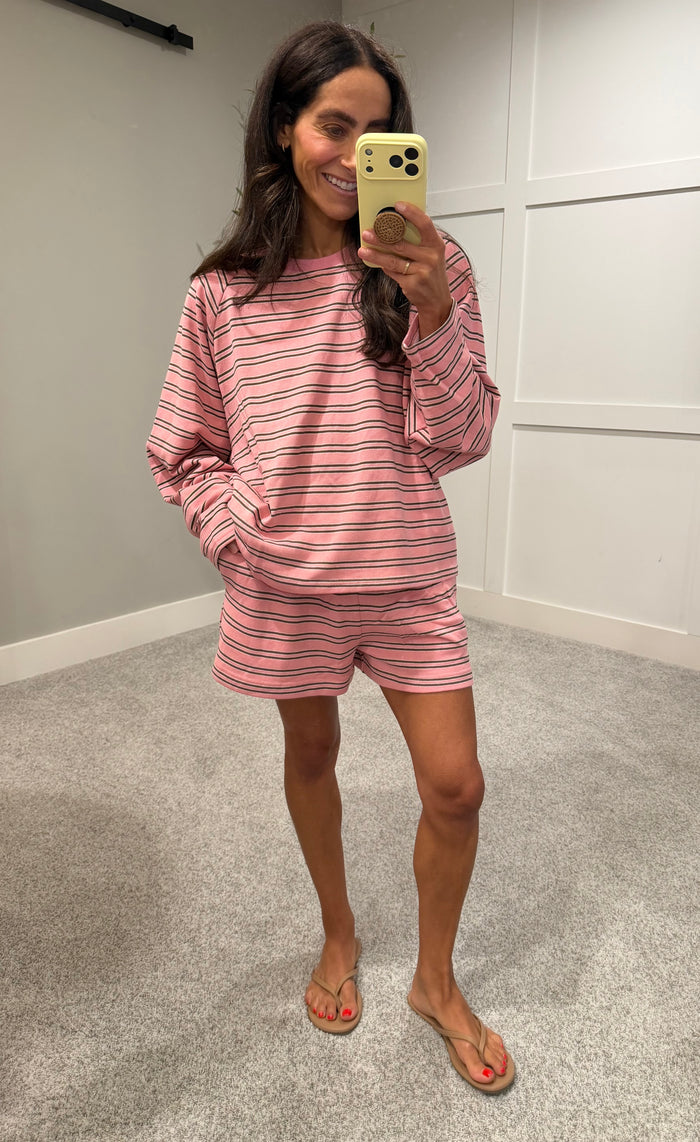 Emilia Set | Pink/Brown