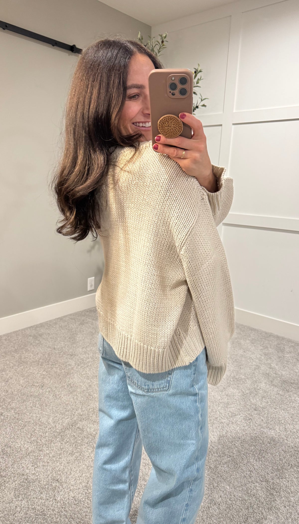 Beach Sweater | Stone