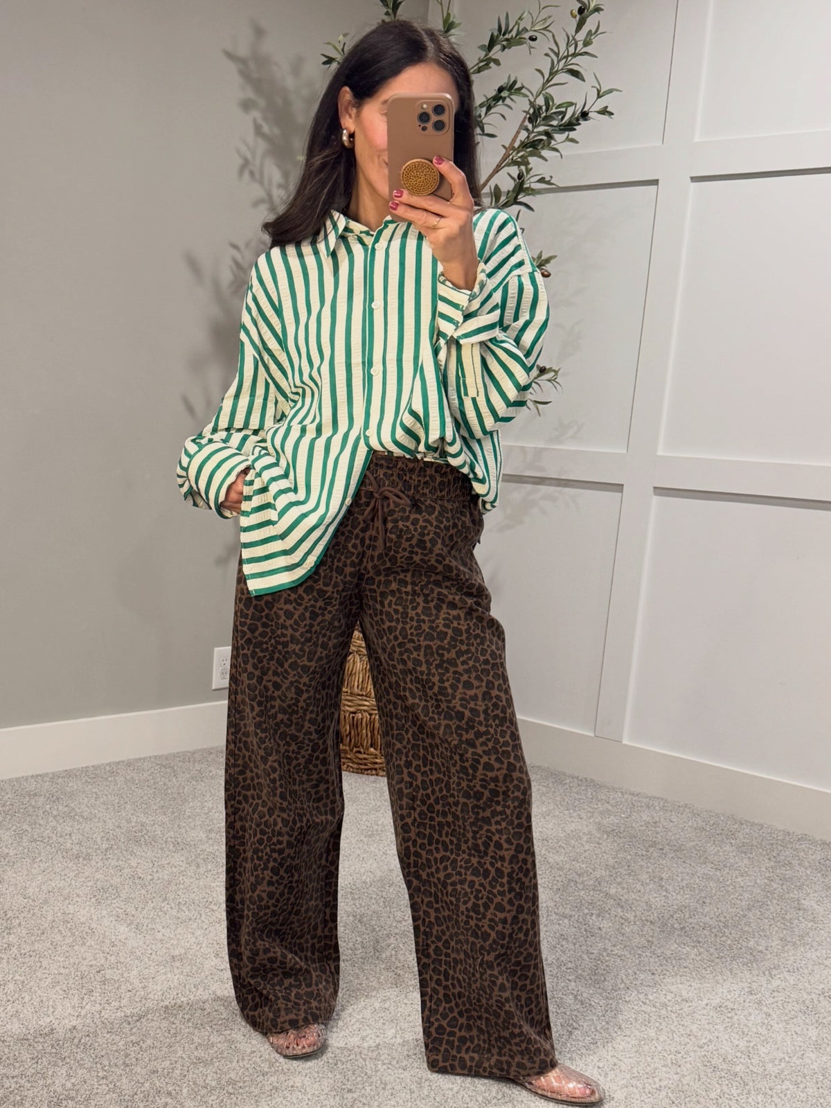 Hamptons Set | Green Stripe