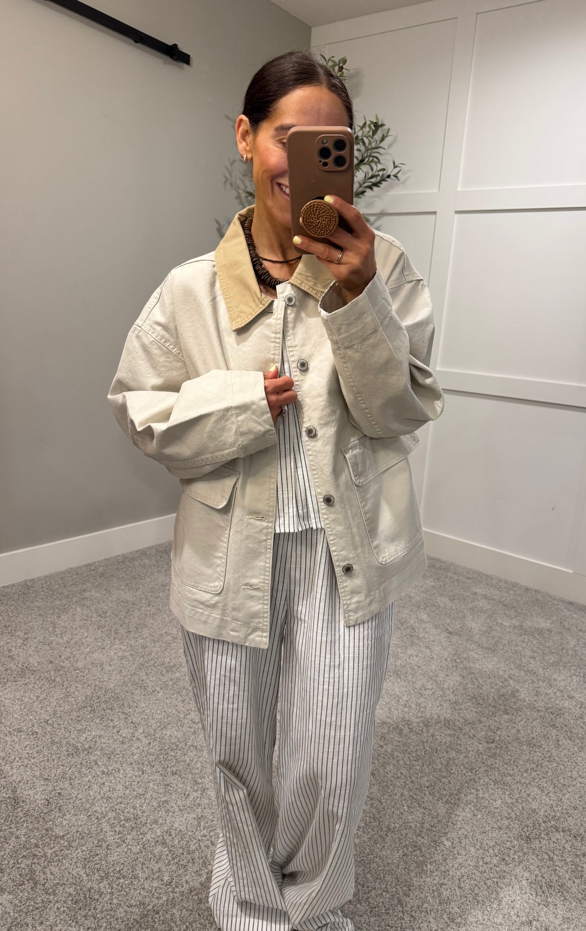 Ecru Barn Jacket