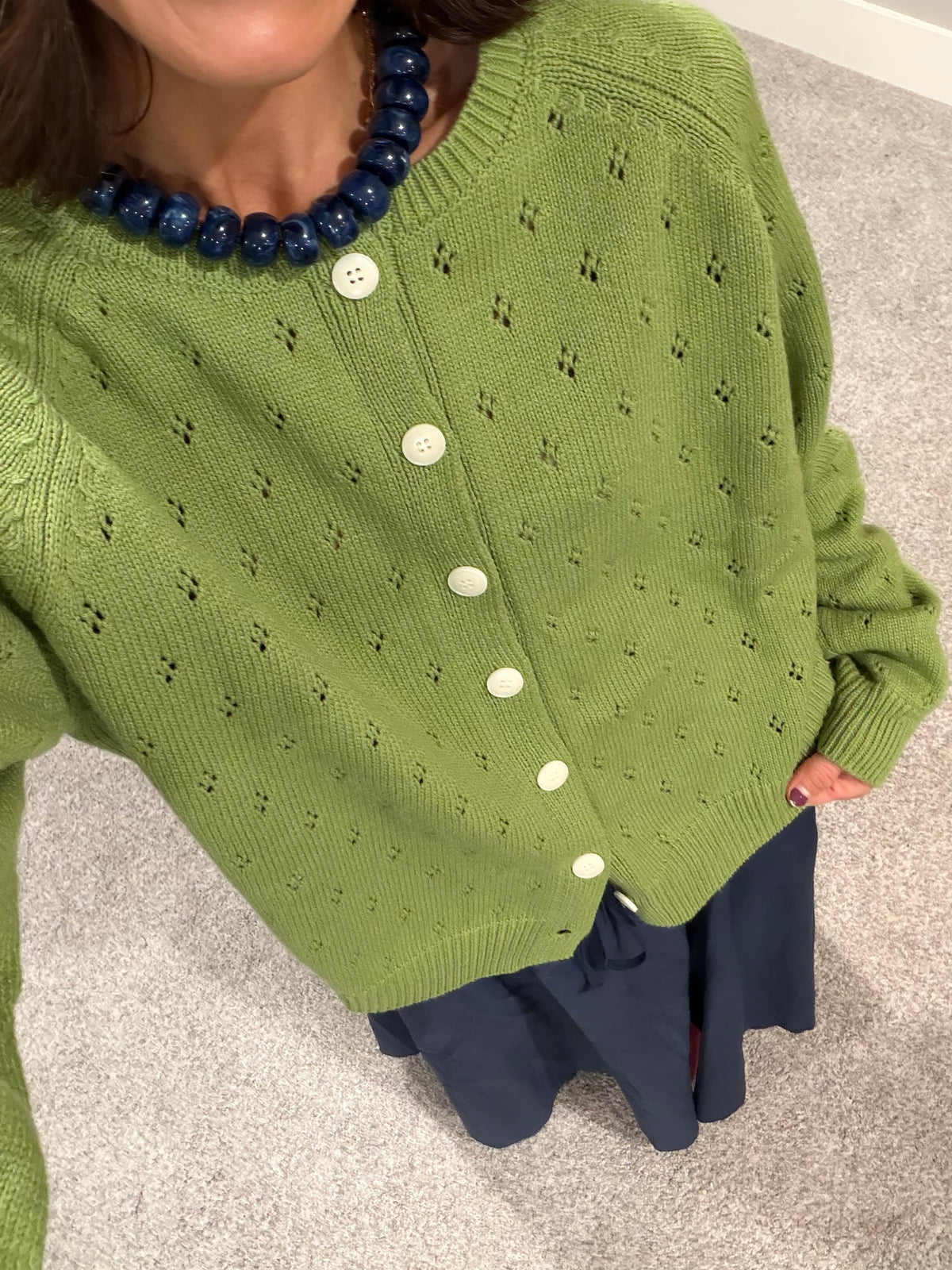 Dara Cardigan | Matcha