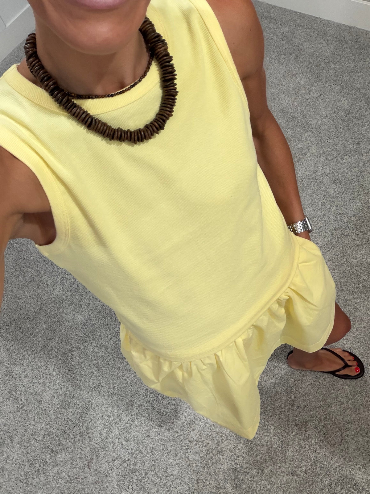 Sunshine Skort Set | Banana
