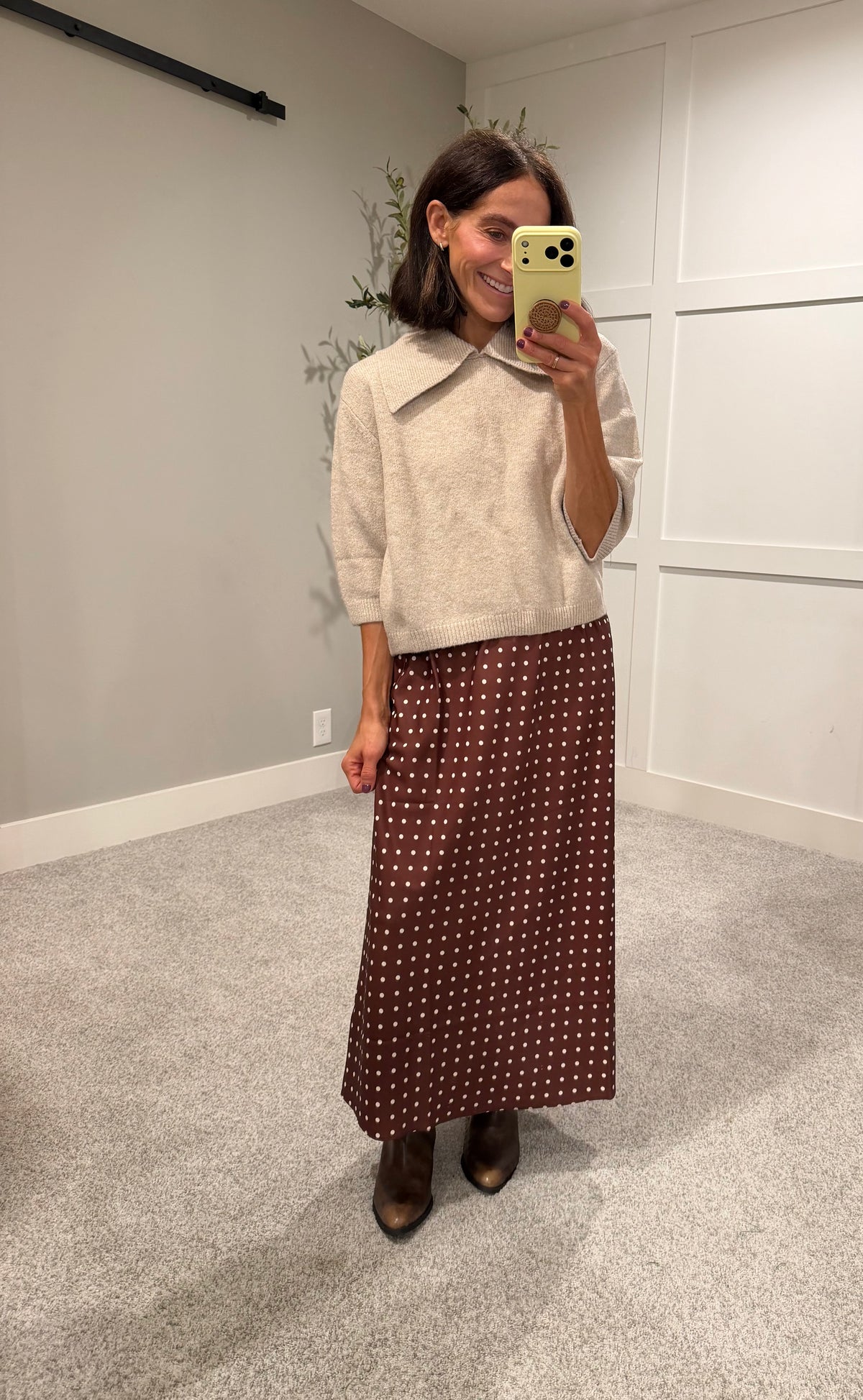Irish Cream Sweater