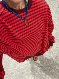 Holly Striped Sweatshirt