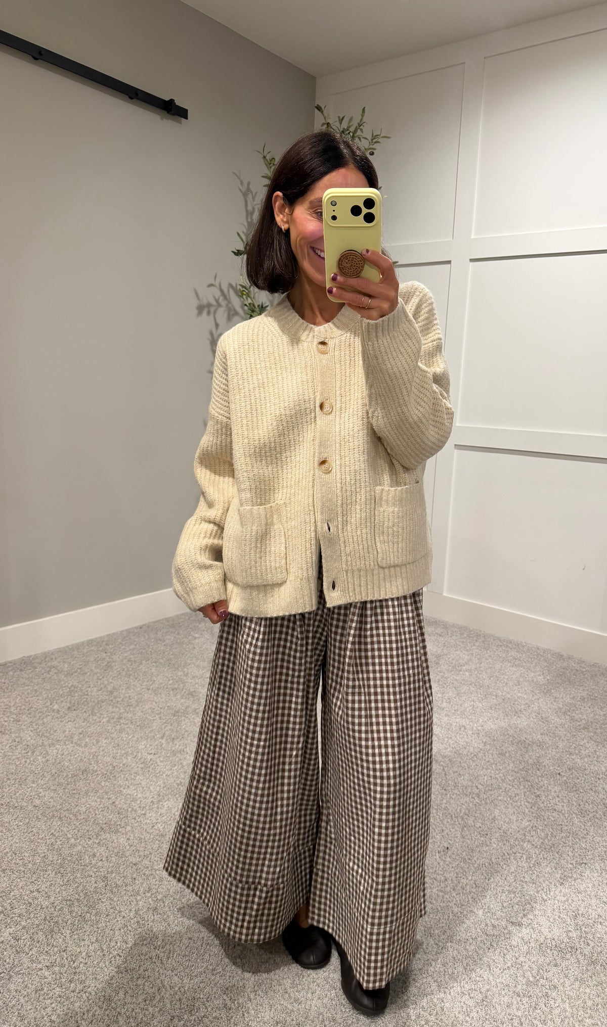 Chunky Rib Cardigan | Natural Cream