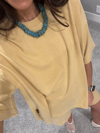 Everday Oversized Tee & Shorts SET | Dandelion