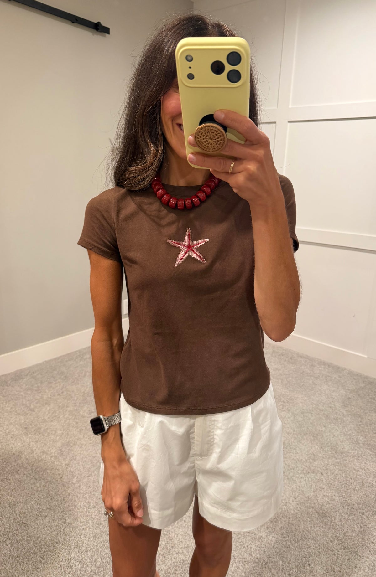 Starfish Tee | Brown