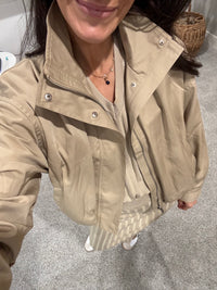 The New York Mock Neck Jacket
