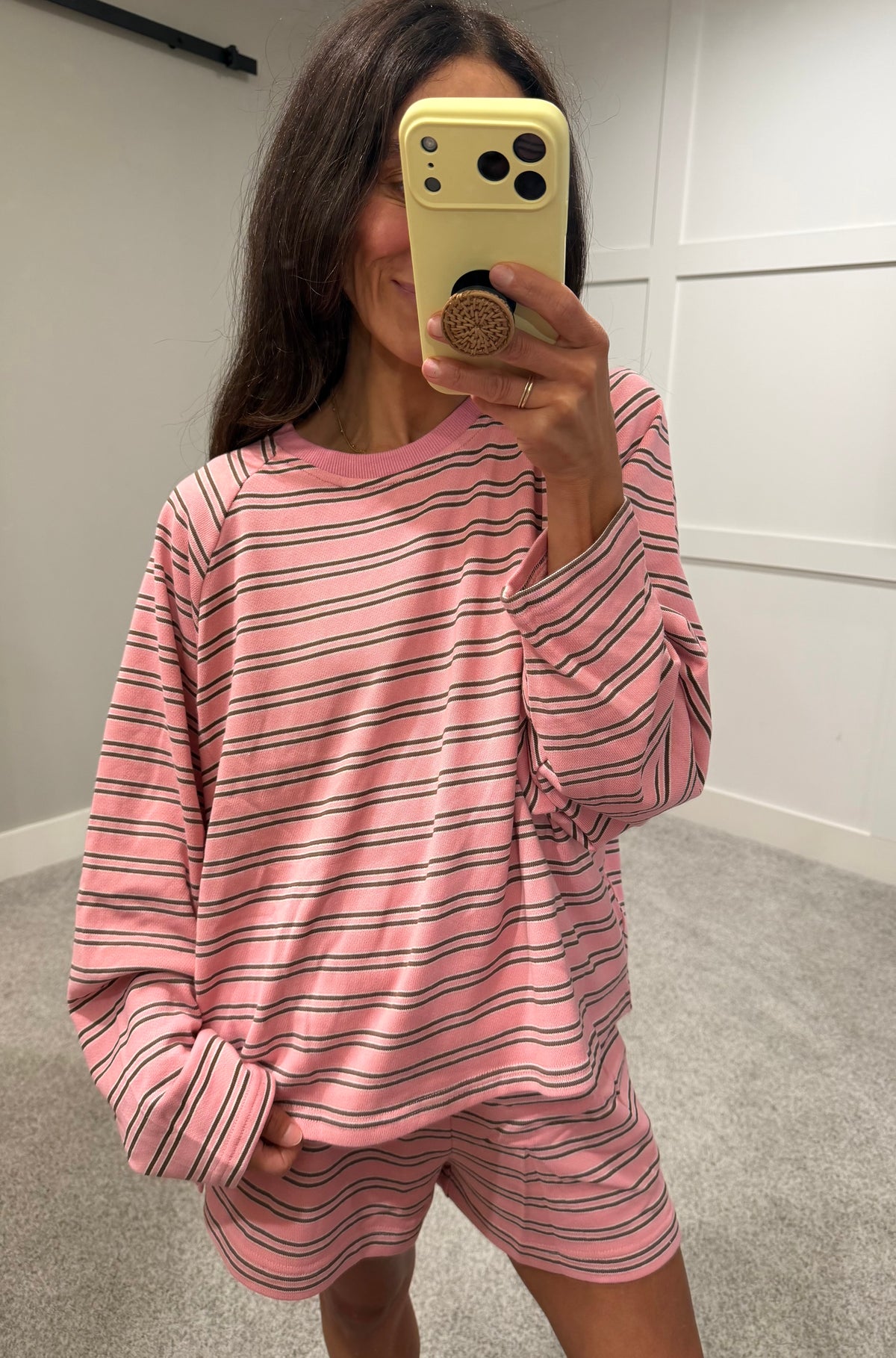 Emilia Set | Pink/Brown