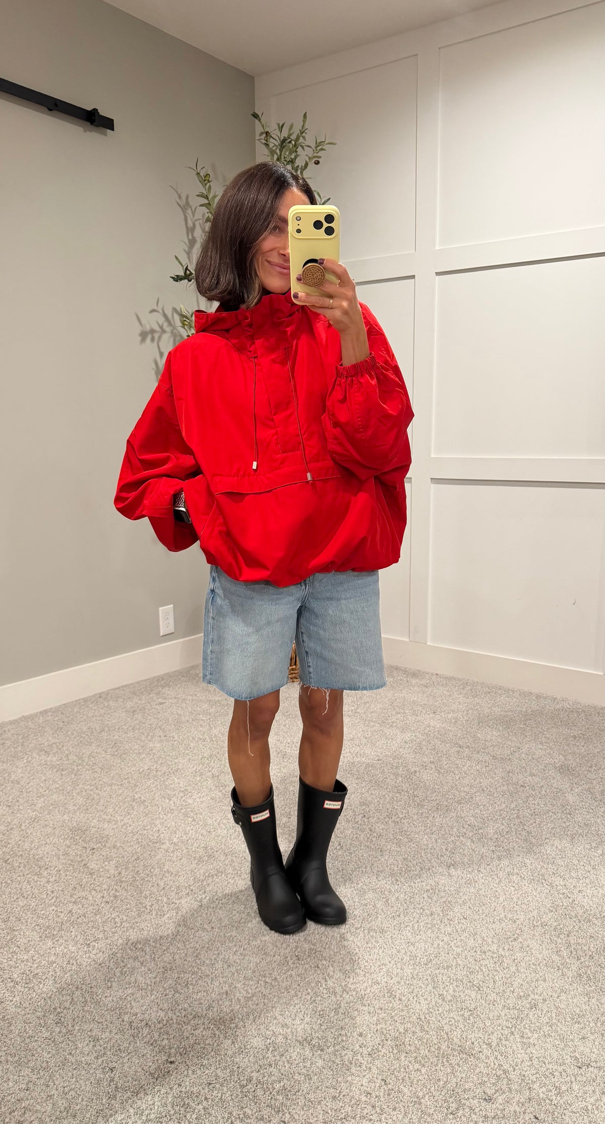 Anorak Jacket | Red