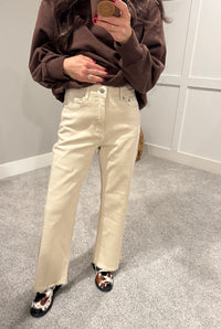 Cream Denim