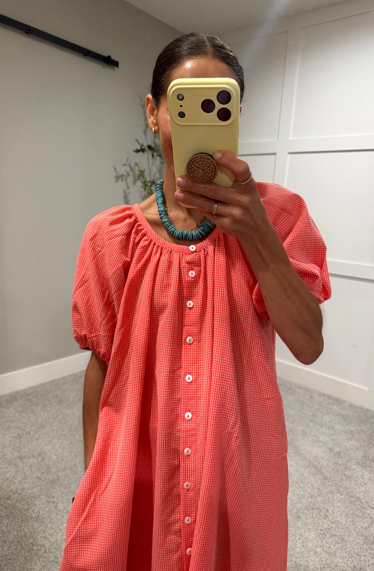 Charlie Dress | Peach