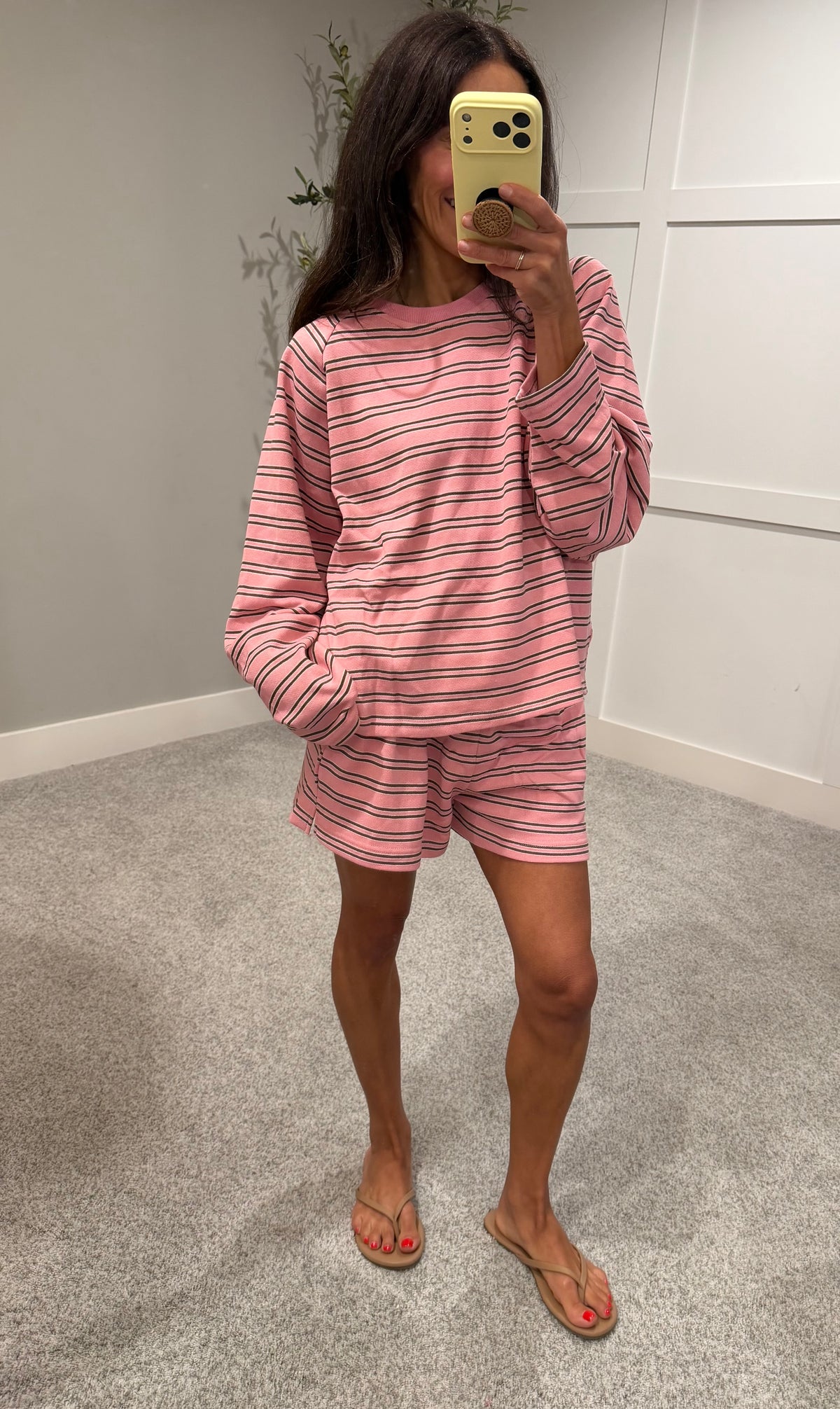 Emilia Set | Pink/Brown