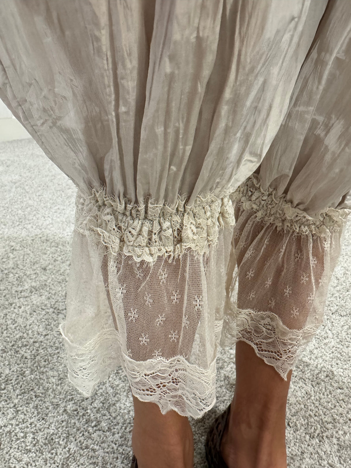Fiona Lace Pants | Natural