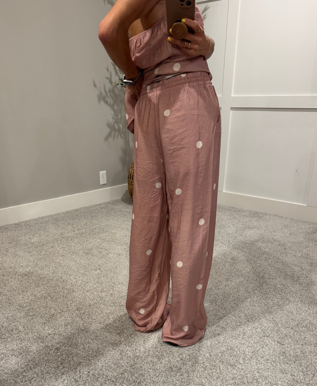 Sia Polka Dot Set | Mocha