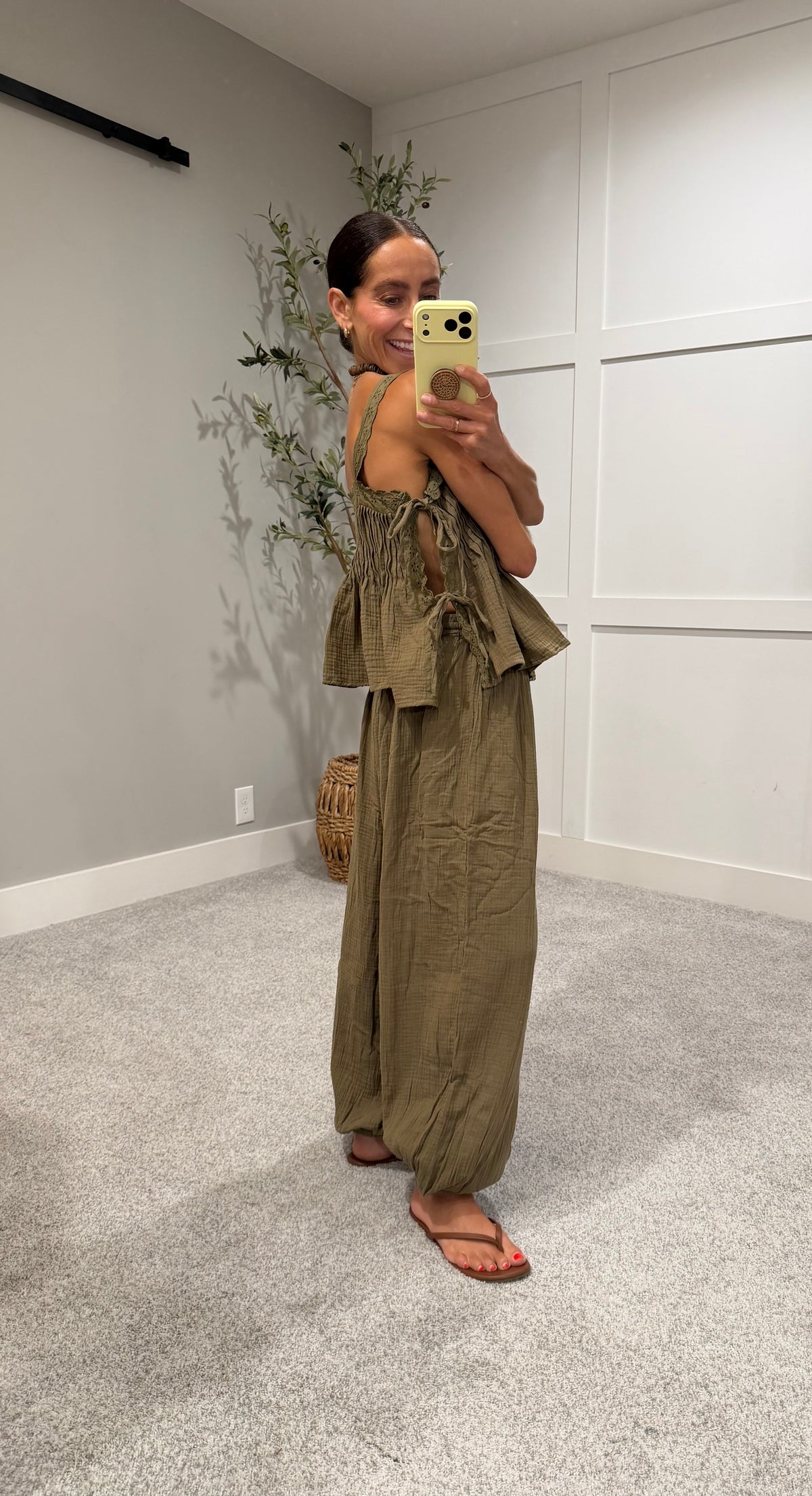 Mel Set | Olive Green