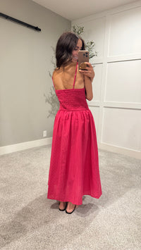 Raya Dress | Fuscia