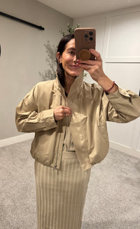 The New York Mock Neck Jacket
