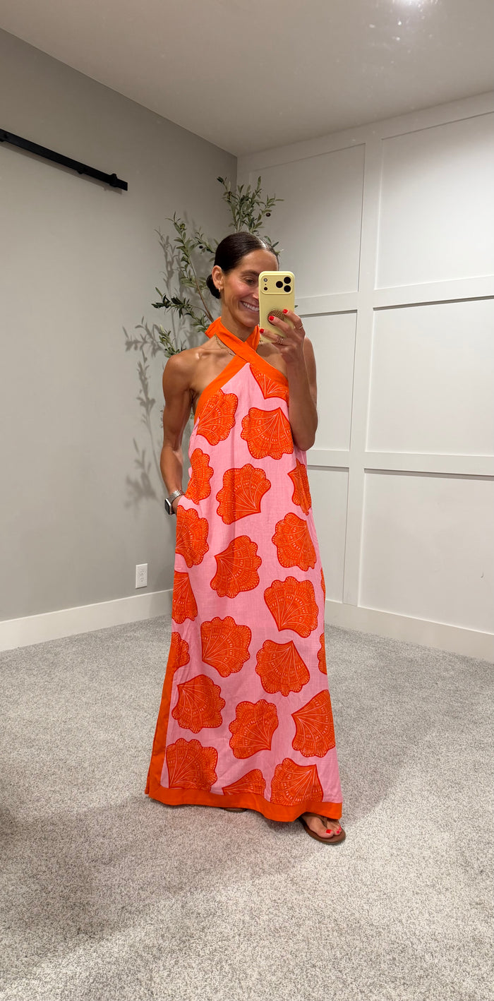 Seashell Halter Dress