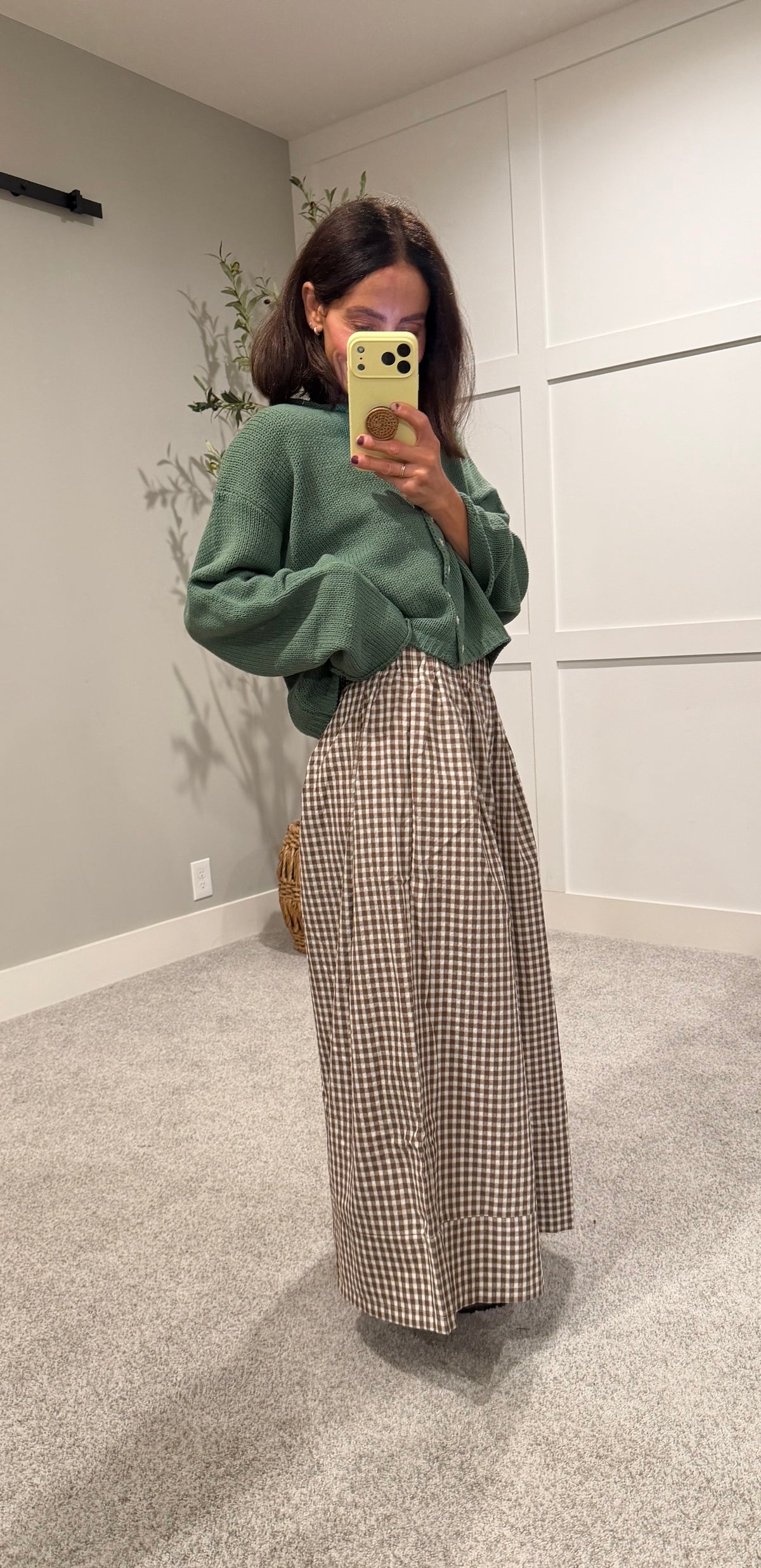 Culotte Pants | Mocha/Cream
