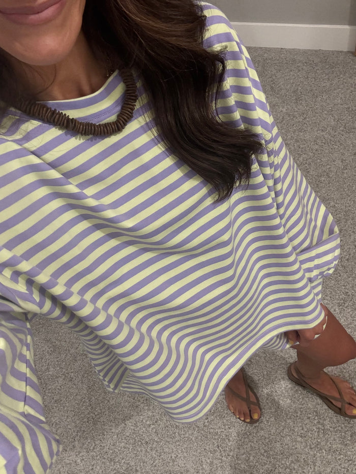 Sunny Set | Lime Green/Lavender