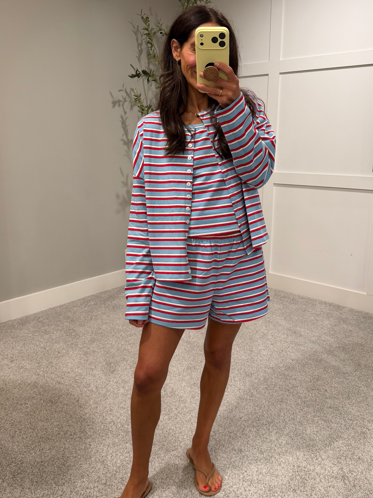 Summer Striped Cardigan