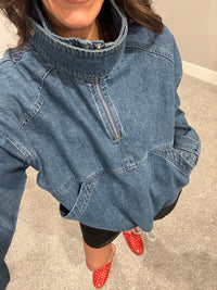 Liv Pullover Denim Jacket