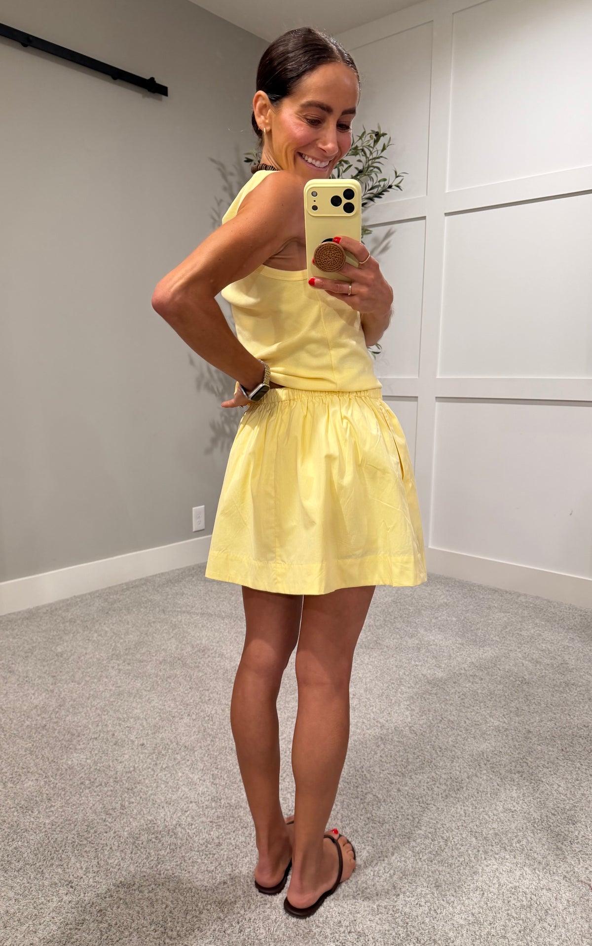 Sunshine Skort Set | Banana