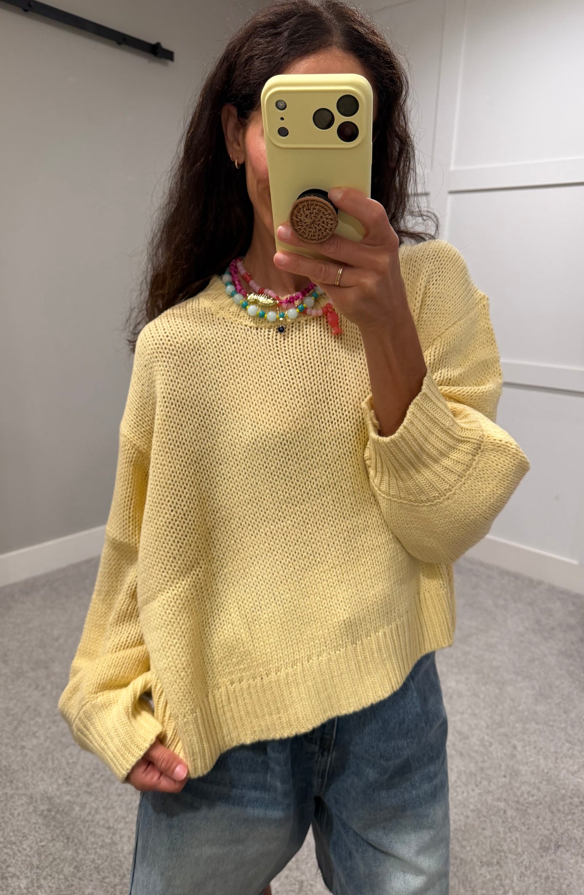 Beach Sweater | Butter Yellow