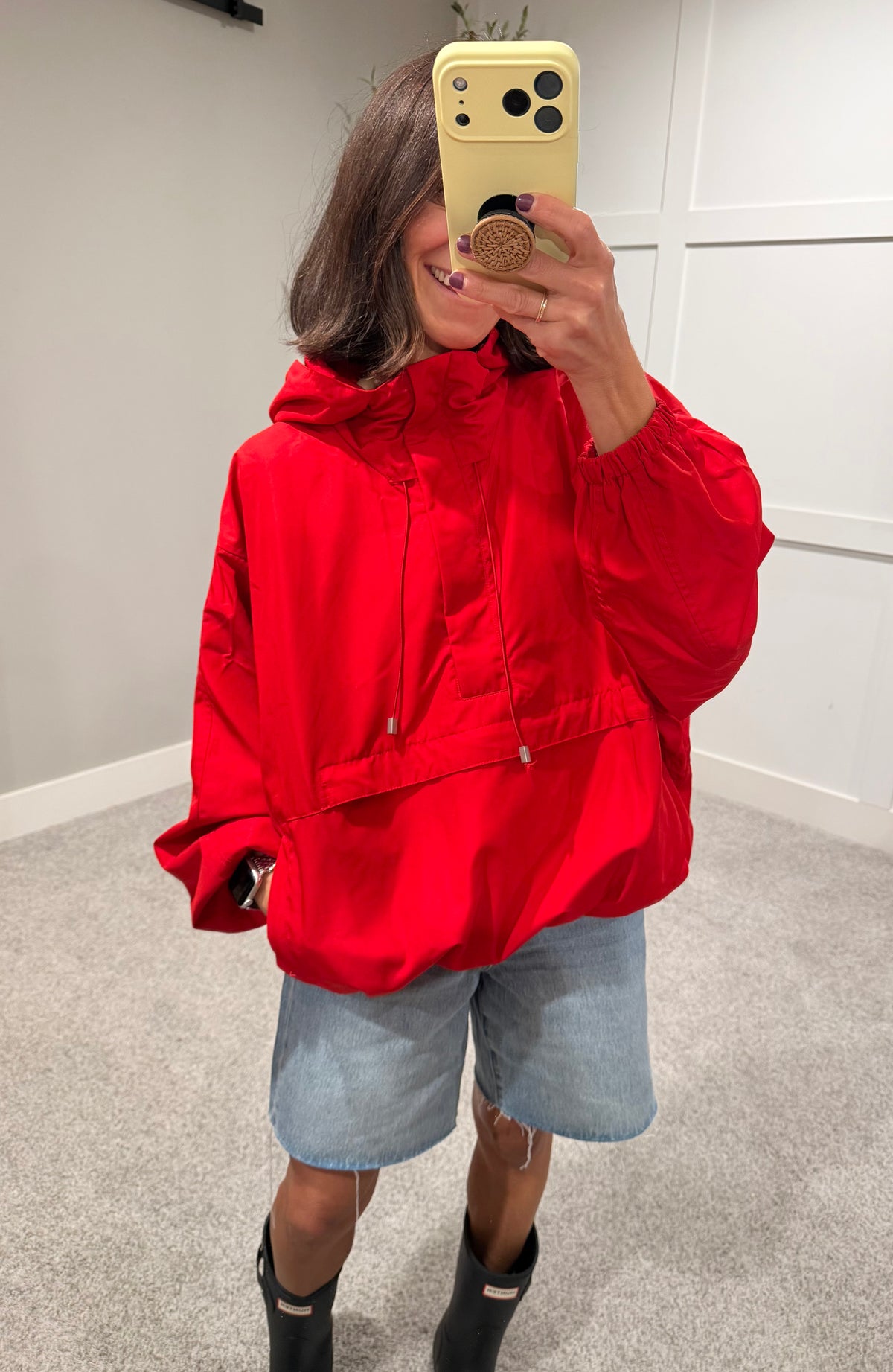 Anorak Jacket | Red