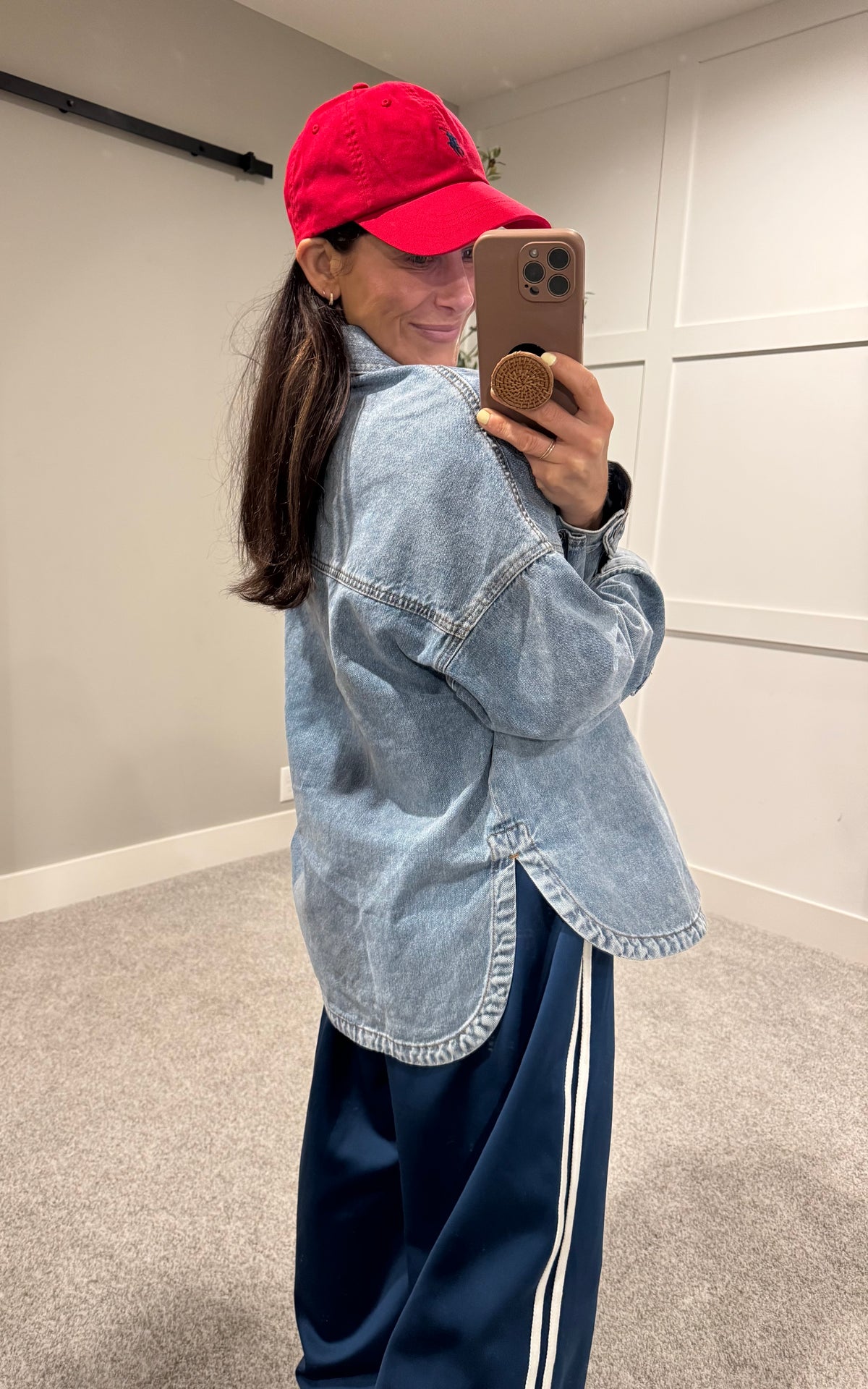 The Denim Shacket Shirt